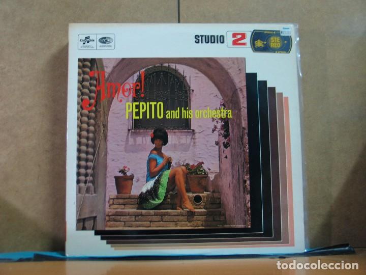 Disques de vinyle: Pepito And His Orchestra - Amor ! - Studio 2 Stereo TWO 135 - 1966 - Edicion UK