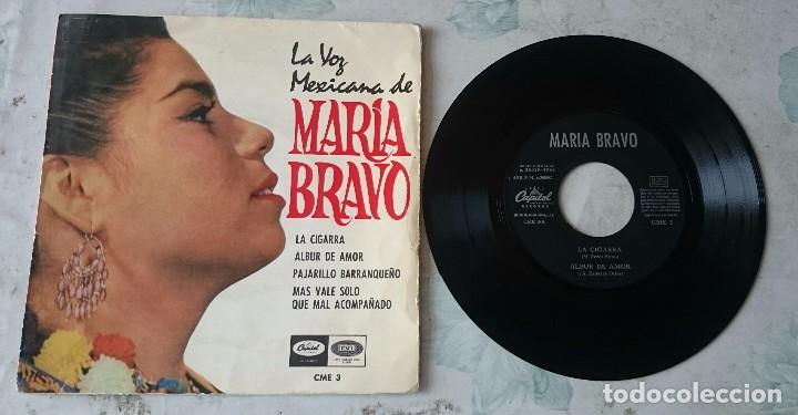 Disques de vinyle: Maria Bravo: La cigarra + 3 (Capitol Emi 1966)