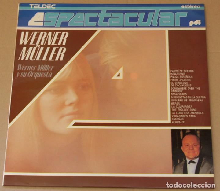 Discos de vinilo: WERNER M&Uuml;LLER Y SU ORQUESTA - ESPECTACULAR - PDI 1987 - Foto 1