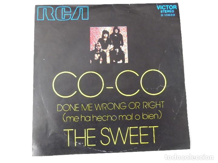 Discos de vinilo: THE SWEET - Co - Co - Foto 1