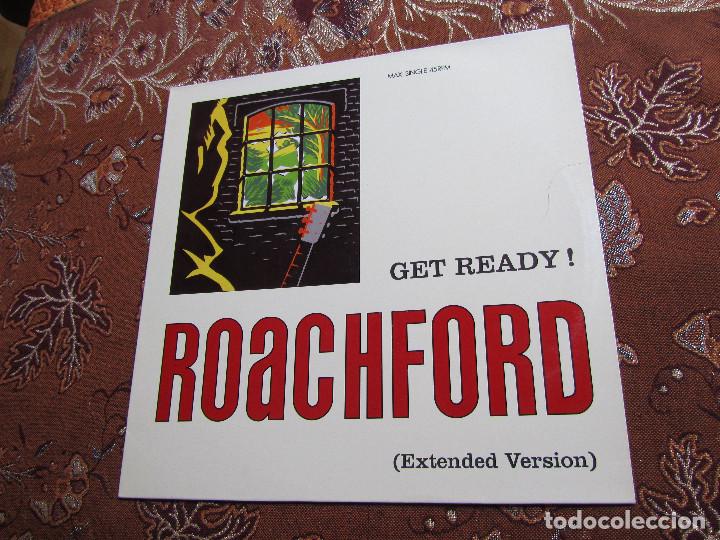 Discos de vinilo: ROACHFORD- MAXI-SINGLE DE VINILO- TITULO GET READY-EXTENDED VERSION- 3 TEMAS- DEL 91-NUEVO - Foto 1
