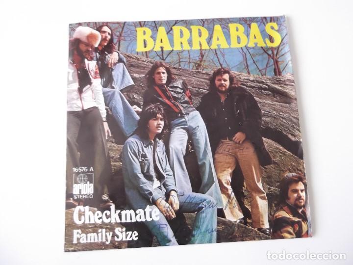 Discos de vinilo: BARRABAS - Checkmate  /  Family Size - Foto 1