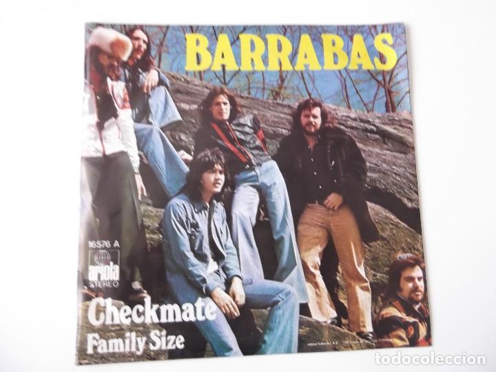 Discos de vinilo: BARRABAS - Checkmate  /  Family Size - Foto 2