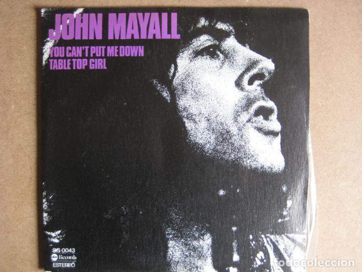 Discos de vinilo: JOHN MAYALL Sg ABC 1976 you can't put me down +1 blues rock rolling stones