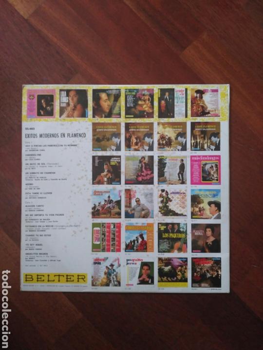 Discos de vinilo: &Eacute;xitos modernos del flamenco Belter 1970 - Foto 2