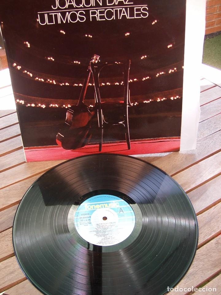 Discos de vinilo: Joaqu&iacute;n D&iacute;az, &ldquo;&Uacute;ltimos recitales&rdquo;: - Foto 1