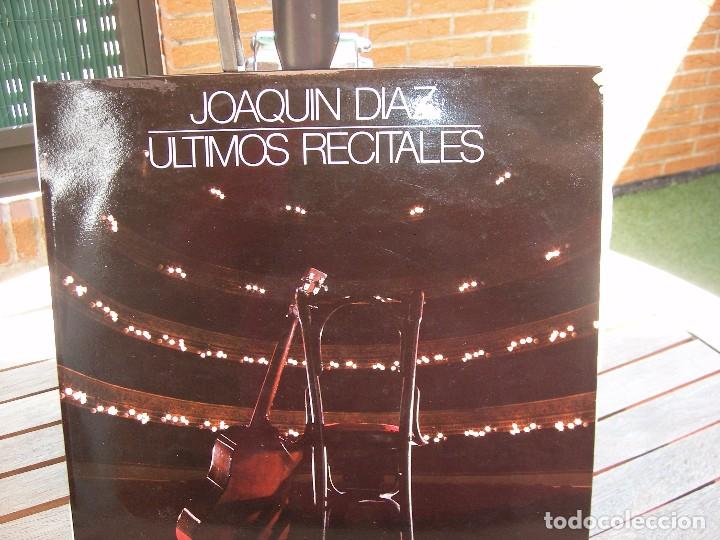 Discos de vinilo: Joaqu&iacute;n D&iacute;az, &ldquo;&Uacute;ltimos recitales&rdquo;: - Foto 4