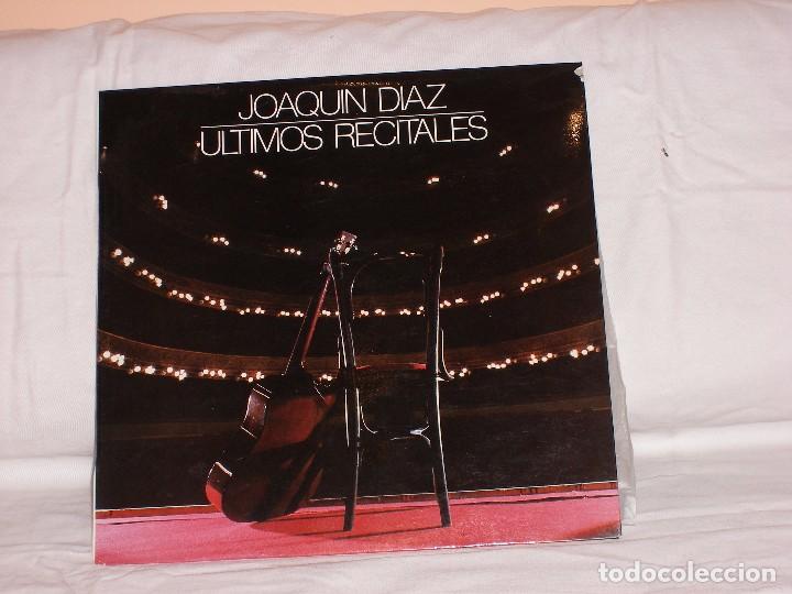 Discos de vinilo: Joaqu&iacute;n D&iacute;az, &ldquo;&Uacute;ltimos recitales&rdquo;: - Foto 7