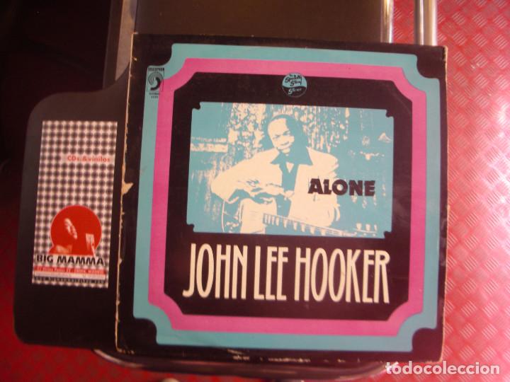 Discos de vinilo: JOHN LEE HOOKER- ALONE - Foto 1