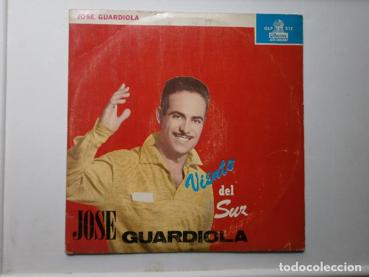 Discos de vinilo: JOS&Eacute; GUARDIOLA. VIENTO DEL SUR - Foto 1