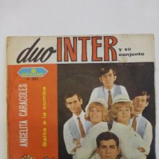 Discos de vinilo: DUO INTER Y SU CONJUNTO ANGELITA CARACOLES / SALTA LA COMBA - 1967- BUEN ESTADO
