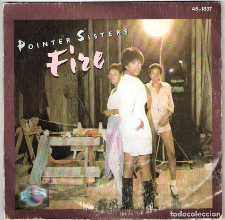 Discos de vinilo: POINTER SISTERS / FIRE - LOVE IS LIKE A ROLLING STONE (SG) 1979 (HISPAVOX) - Foto 1