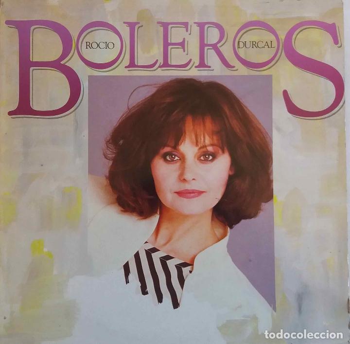 Discos de vinilo: ROC&Iacute;O D&Uacute;RCAL, BOLEROS. LP ESPA&Ntilde;A - Foto 1