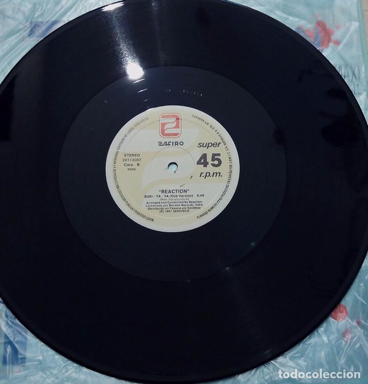 Discos de vinilo: MAXI SINGLE REACTION - SUKI - YA - YA - SONIC 1987. - Foto 5