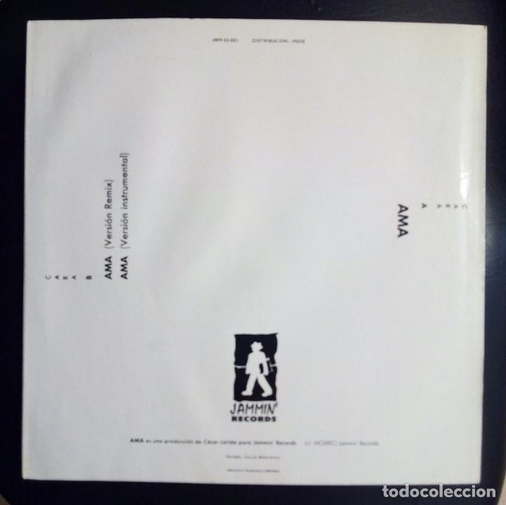 Discos de vinilo: MAXI SINGLE MERIDANCE - AMA - JAMMIN RECORDS 1991. - Foto 2
