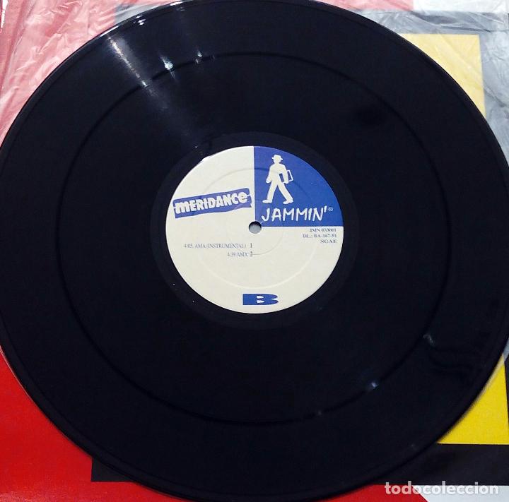 Discos de vinilo: MAXI SINGLE MERIDANCE - AMA - JAMMIN RECORDS 1991. - Foto 5