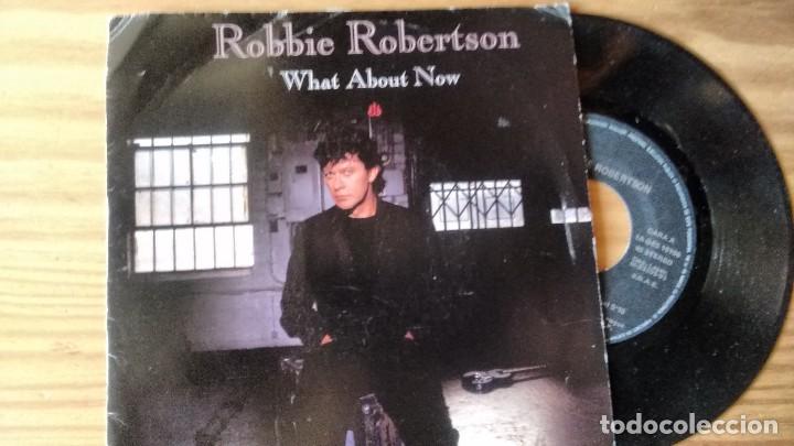 Discos de vinilo: SINGLE (VINILO) DE ROBBIE ROBERTSON A&Ntilde;OS 90 - Foto 1