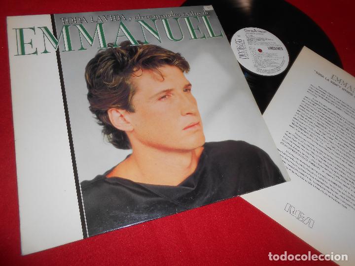 Emmanuel Toda La Vida Y Otros Grandes Exitos Lp Vendido En Venta Directa 103301814