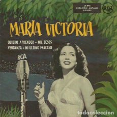 Discos de vinilo: MARIA VICTORIA. EPS. SELLO RCA. EDITADO EN ESPAÑA. GRABADO EN MEXICO