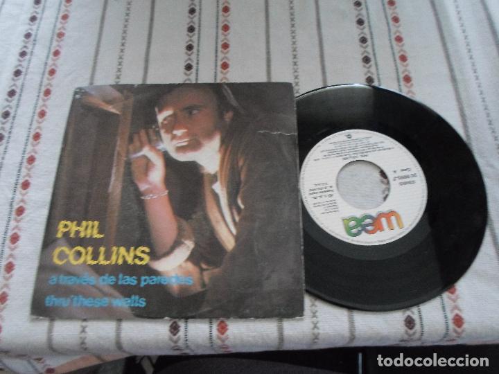 Discos de vinilo: PHIL COLLINS A TRAVES DE LAS PAREDES - Foto 1