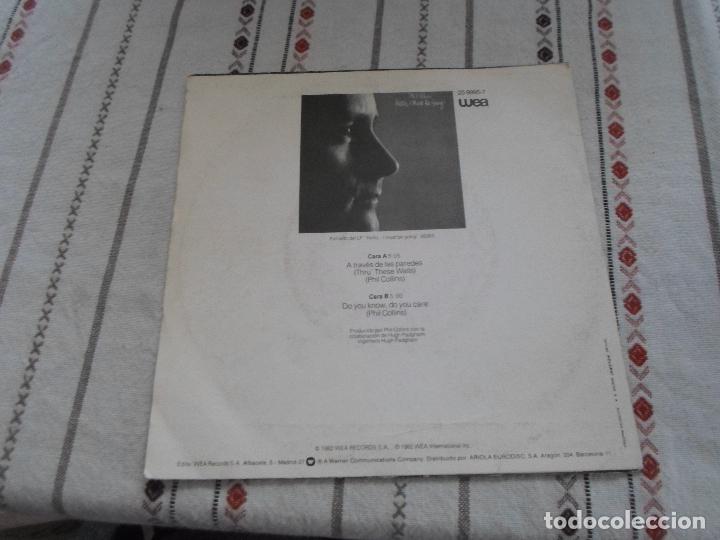 Discos de vinilo: PHIL COLLINS A TRAVES DE LAS PAREDES - Foto 2