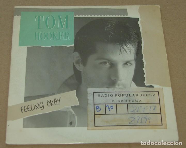 Discos de vinilo: TOM HOOKER - FEELING OKEY - MAX MUSIC 1988 - Foto 1