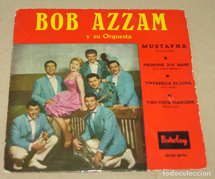 Discos de vinilo: BOB AZZAM Y SU ORQUESTA - MUSTAPHA + 3 - Foto 1