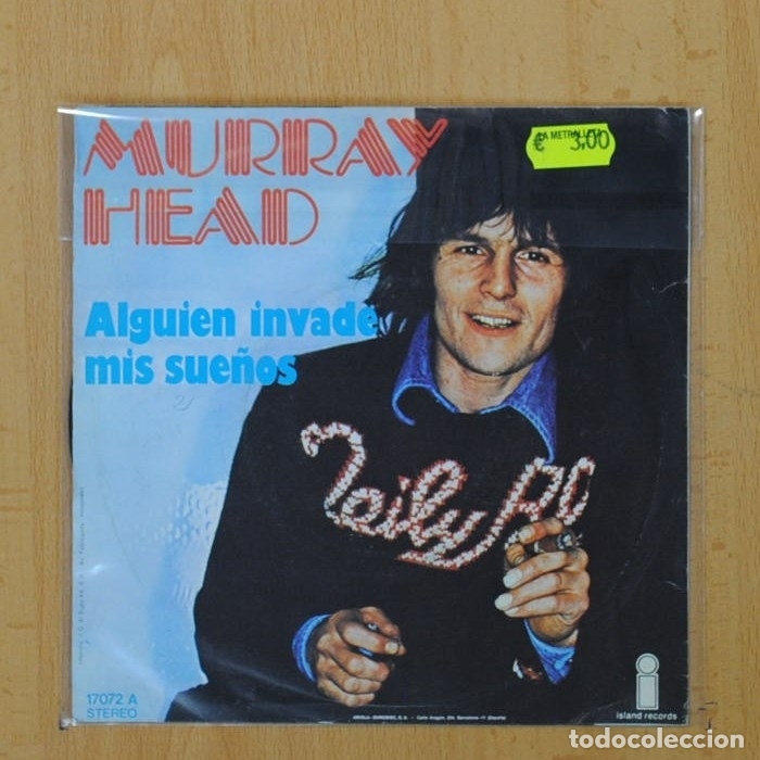 Discos de vinilo: MURRAY HEAD - ALGUIEN INVADE MIS SUE&Ntilde;OS - SINGLE - Foto 2