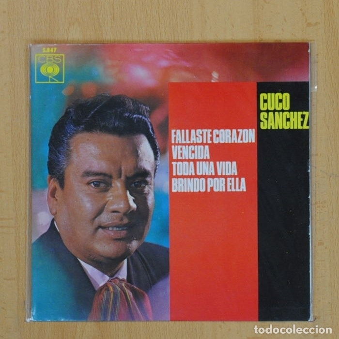 Discos de vinilo: CUCO SANCHEZ - FALLASTE CORAZON + 3 - EP - Foto 1