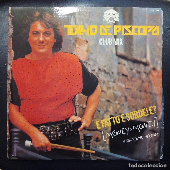 Discos de vinilo: MAXI SINGLE TULLIO DE PISCOPO - E FATTO E SORDE! E? - SONIC 1986. - Foto 1