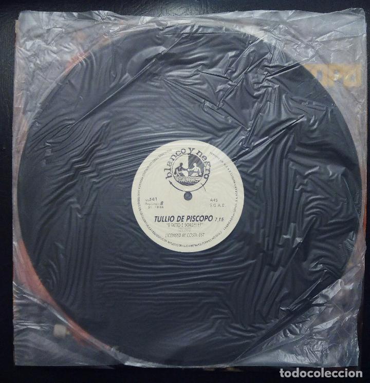 Discos de vinilo: MAXI SINGLE TULLIO DE PISCOPO - E FATTO E SORDE! E? - SONIC 1986. - Foto 3