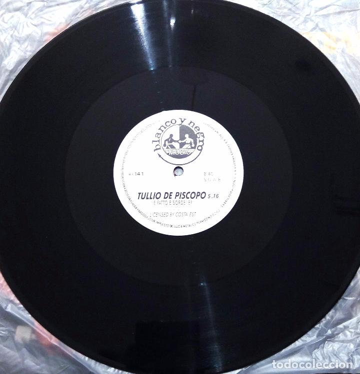 Discos de vinilo: MAXI SINGLE TULLIO DE PISCOPO - E FATTO E SORDE! E? - SONIC 1986. - Foto 5