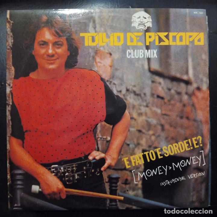 Discos de vinilo: MAXI SINGLE TULLIO DE PISCOPO - E FATTO E SORDE! E? - SONIC 1986. - Foto 1