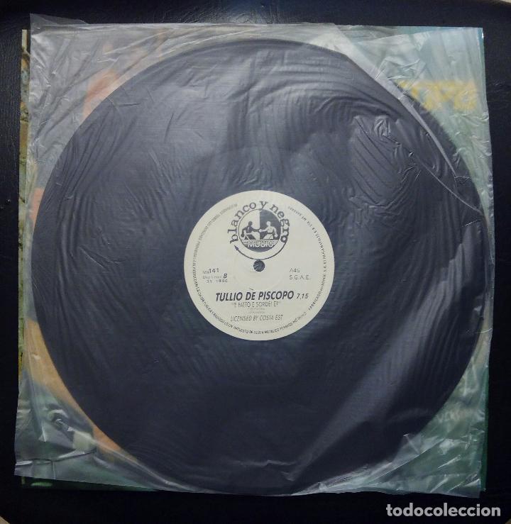 Discos de vinilo: MAXI SINGLE TULLIO DE PISCOPO - E FATTO E SORDE! E? - SONIC 1986. - Foto 3