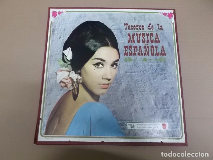 Discos de vinilo: TESOROS DE LA MUSICA ESPA&Ntilde;OLA (LP) VARIOS ESTILOS E INTERPRETES A&Ntilde;O 1967 &ndash; CAJA CON 12 LP&rsquo;S