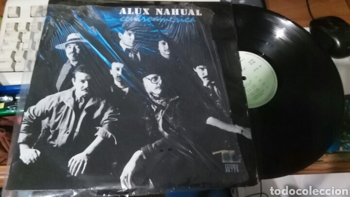 Disques de vinyle: Alux nahual lp Centroam&eacute;rica pop-rock de guatemala 1986.rareza
