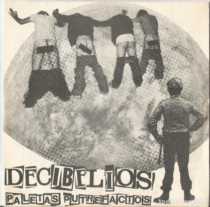 Discos de vinilo: DECIBELIOS. PALETAS PUTREFACTOS. ORIGINAL DRO 013. 1982. - Foto 1