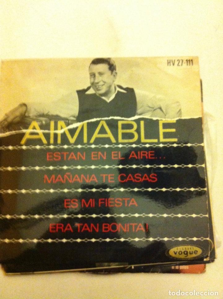 Discos de vinilo: cantantes franceses -lote de 7 - Foto 4