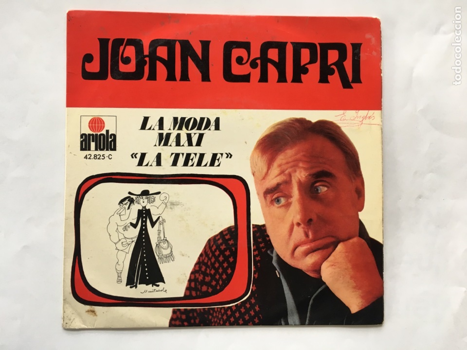 Discos de vinilo: Joan Capri &rdquo; La moda Maxi - La Tele &rdquo; Disco - Foto 1