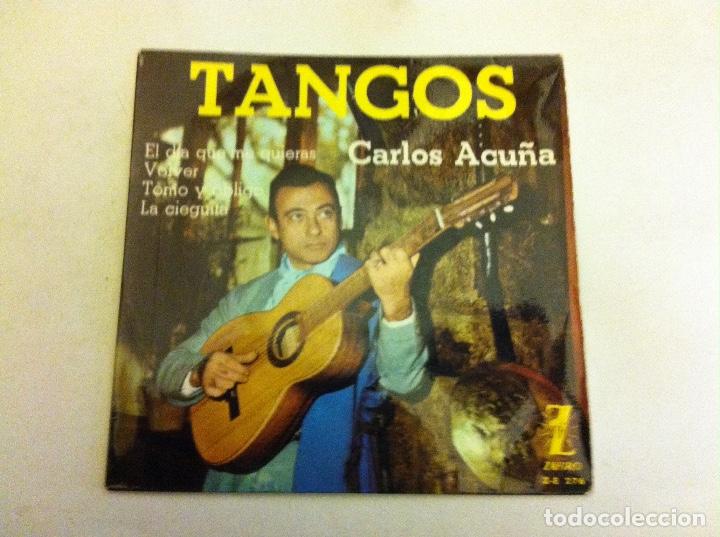 Discos de vinilo: tangos (Carlos acu&ntilde;a)  (R) - Foto 1