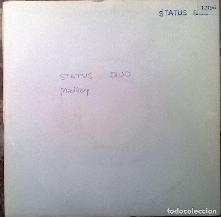 Discos de vinilo: Status Quo. Medley. Test Pressing (withe label) single 7 - Foto 3