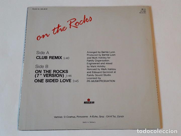 Discos de vinilo: Bernie Lyon - On The Rocks - 1989 - Foto 2