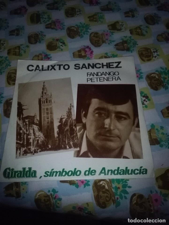 Discos de vinilo: CALIXTO SANCHEZ FANDANGO PETENERA. MB2 - Foto 1