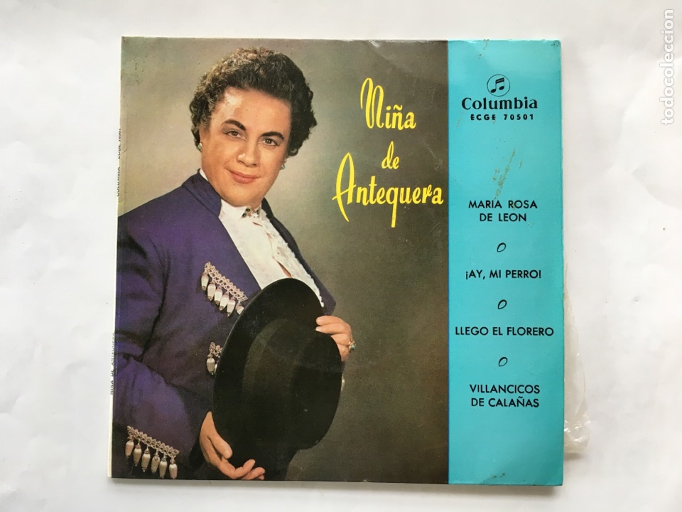 Discos de vinilo: Ni&ntilde;a de Antequera.- Disco/1958 - Foto 1