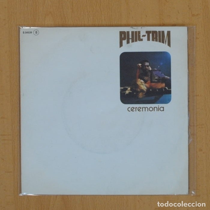 Discos de vinilo: PHIL TRIM - CEREMONIA - SINGLE - Foto 1