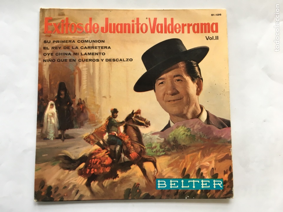 Discos de vinilo: &Eacute;xitos de Juanito Valderrama (Vol,II).- Disco/1964 - Foto 1