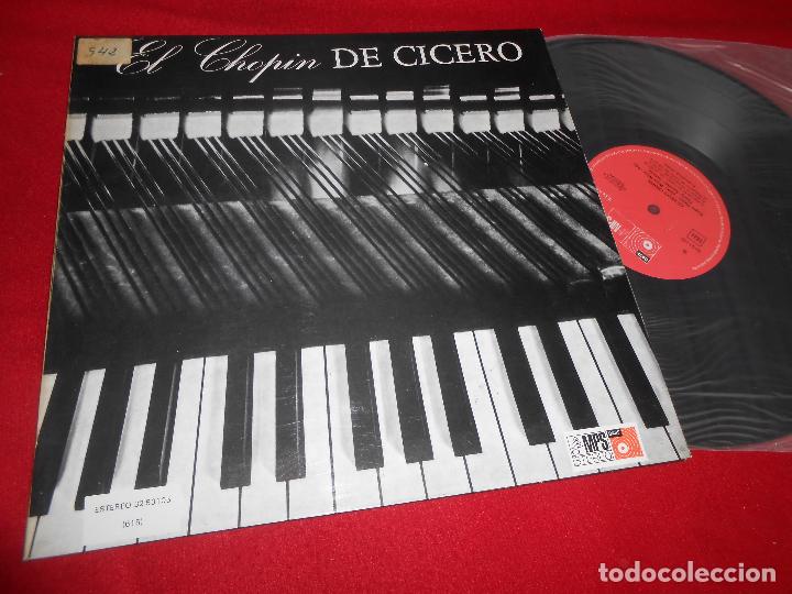 Discos de vinilo: CICERO'S CHOPIN EUGEN CICERO PIANO PETER WITTE BAJO Y CHARLY ANTOLINI BATERIA LP 1975 GATEFOLD SPAIN