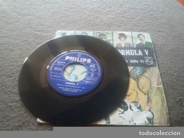 Discos de vinilo: FORMULA V (Single 1969) - CUENTAME - SOLO SIN TI - Foto 1