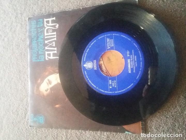 Discos de vinilo: Amina - Mojamachis / La noche y tu - Single 1971 - Foto 1