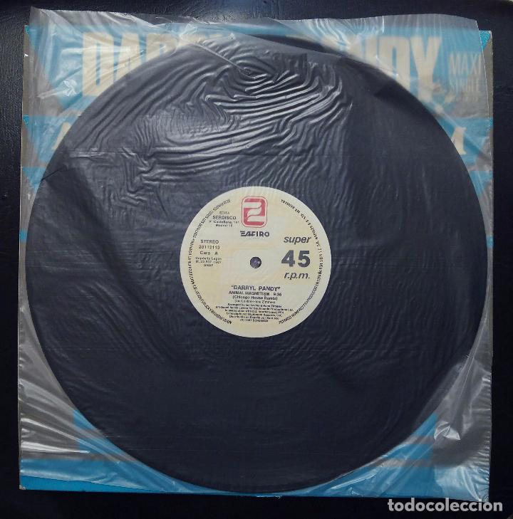 Discos de vinilo: MAXI SINGLE DARRYL PANDY - ANIMAL MAGNETISM - SONIC 1987. - Foto 3